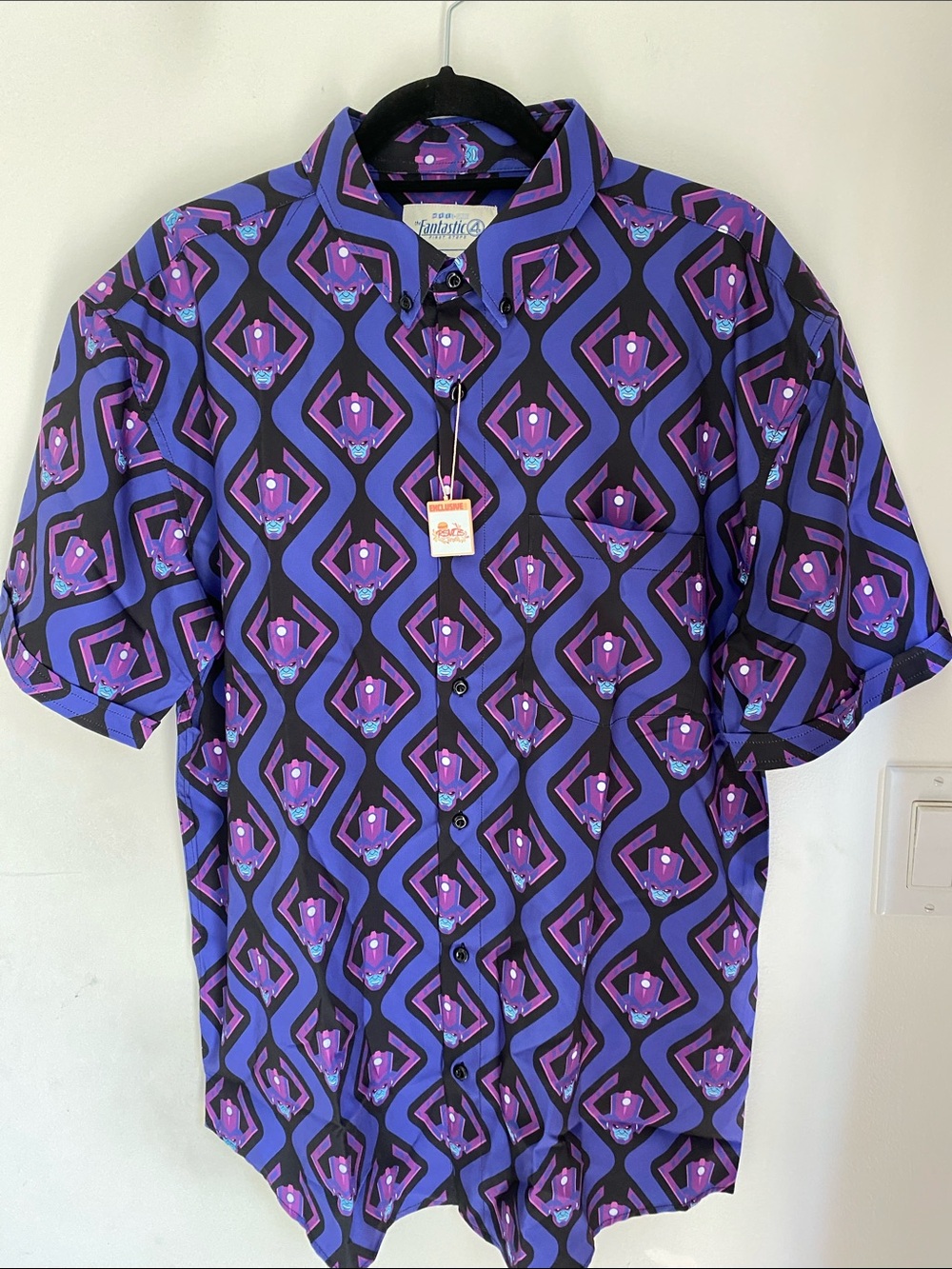 New w tag RSVLTS Marvel Fantastic 4 Galactus Shirt Large